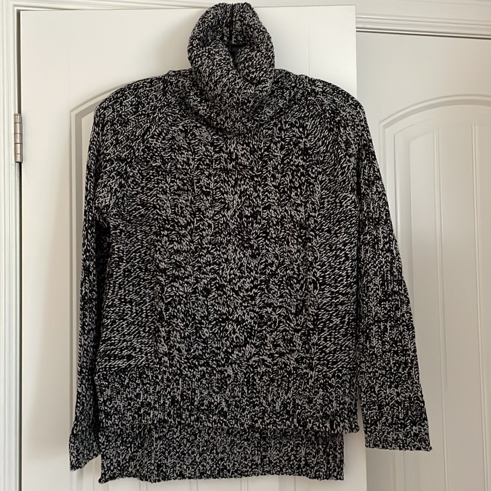 Black Knit Turtleneck